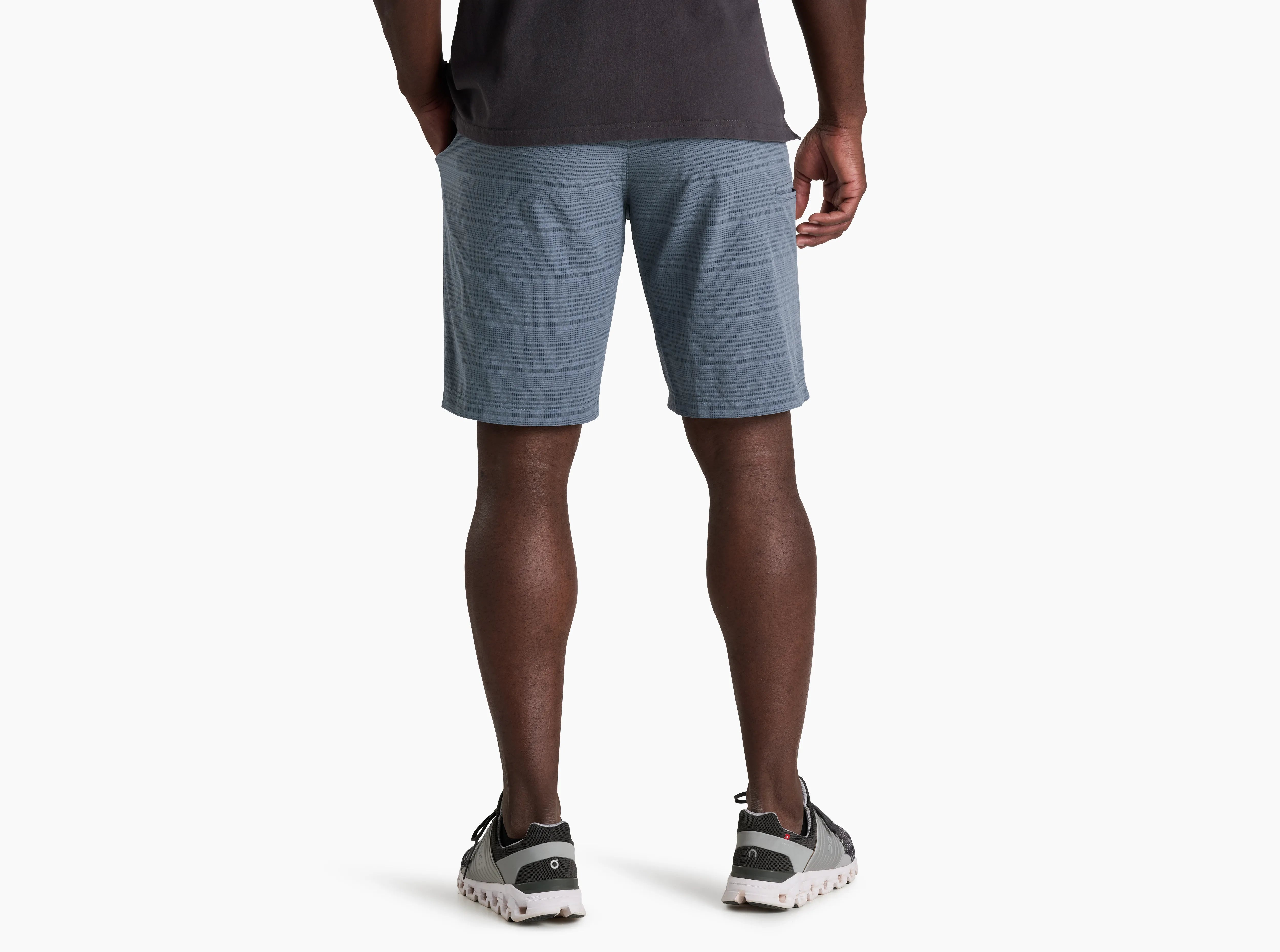 CHARCOAL BLUE STRIPE