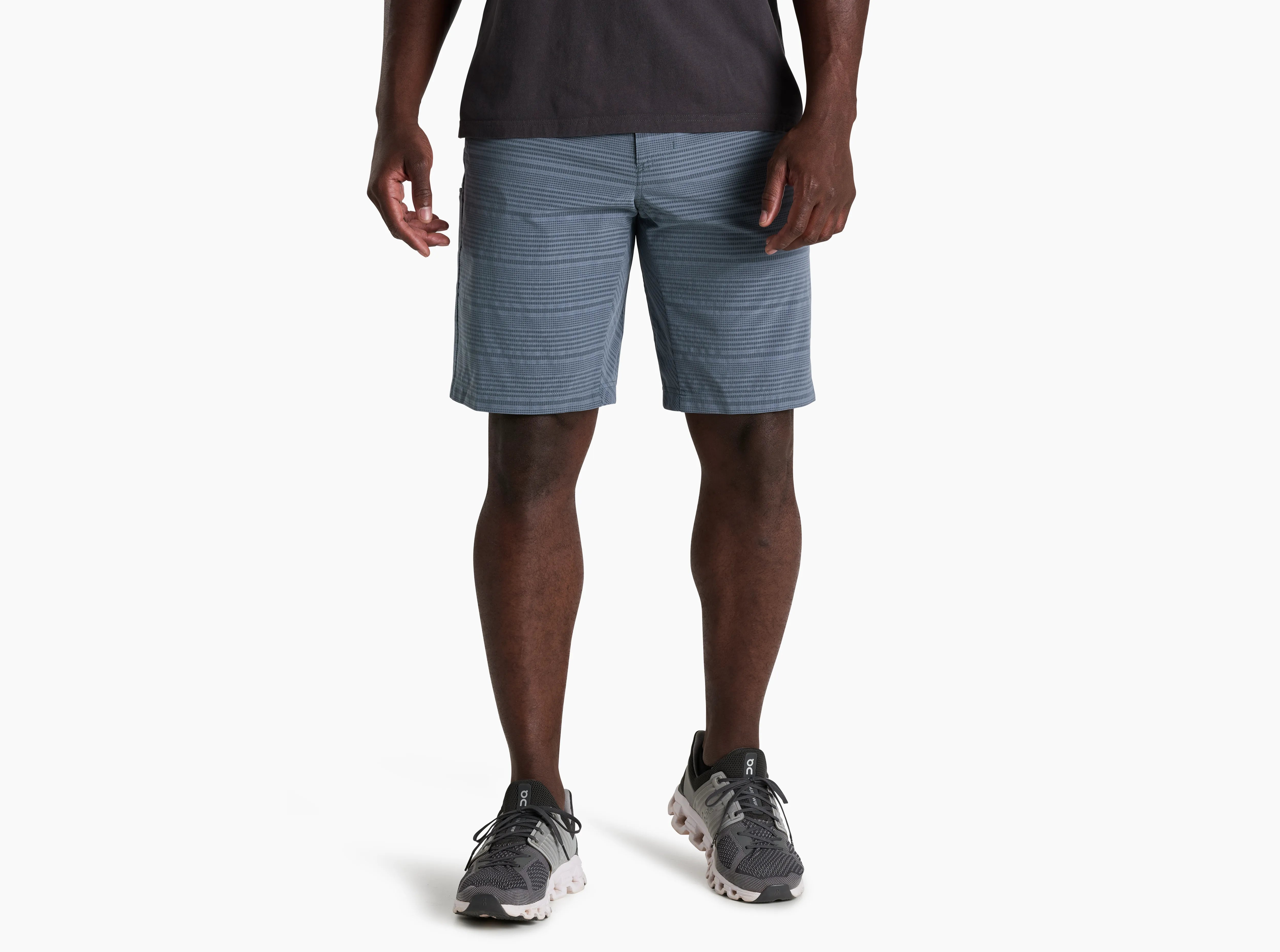 CHARCOAL BLUE STRIPE